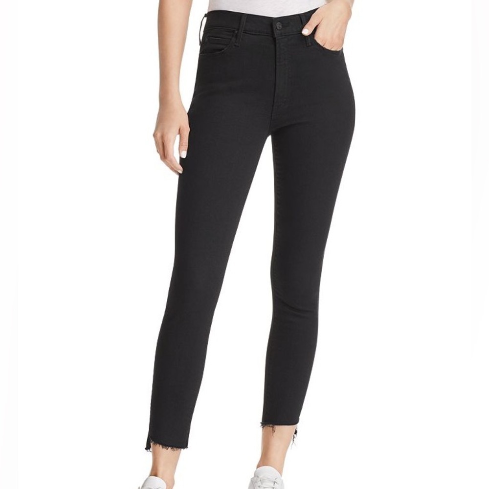 Mother The Stunner Zip Ankle Fray in Not Guilty
